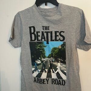 The Beatles Gray Logo T-Shirt